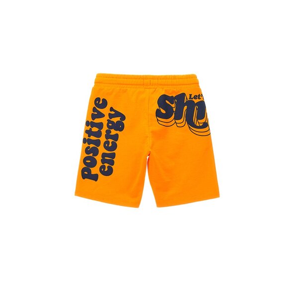 💥 SUMMER SALE - SKATE & SURF 100% COTTON FLEECE SHORTS IN ORANGE - Picture 2 of 7